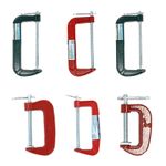 Heavy Duty G Clamp 2" 3" 4" 6" 8" 10" 12" Vice Wood Metal Steel DIY Welding Work