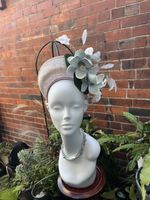 Handmade Unique Gorgeous Fascinator/Hat Hat for Ascot Hat for a wedding 