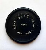 Genuine Hoya Metal Lens Cap 49mm, Screw-On, Plain Front - M1370 - VGC