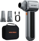 WOLFBOX MF400 Leaf Blower Cordless Lightweight 3 Mode Garden Dust Corner Cleaner