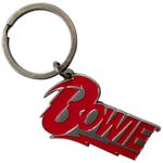 David Bowie Classic Logo Keyring Keychain One Size