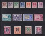 1946 BURMA complete set (15) SG 51/63 - CV £60. FRESH MH/LHM.