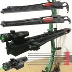 Archery Rapid Bow Shooter Launcher 6x Arrows Compound Bow Continuous Shooting