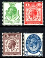 SG434-437 PUC Set UNMOUNTED MINT