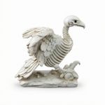 Vulture Skeleton Sculpture Halloween Vulture Skeleton Gothic for Mantel, Shelf