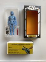 Vintage Star Wars BOBA FETT Custom Figure prototype rocket firing blue armour