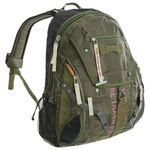 Pure Trash Large Backpack 35L Army Rucksack Hiking Vintage Travel Trekking Olive
