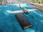 WW2 RAF Tempest Alloy Desk Top Model Wingspan 6 and 1/4" by 4 and 3/4" Long