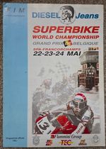 1992 World Superbike Programme - Spa-Francorchamps