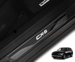 For Mazda CX 5 CX5 Car Door Sill  Protector Scuff Plate Sticker Trim 2026