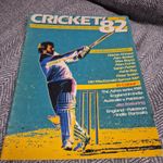 CRICKET '82 A Test & County Cricket Board Publication India/Pakistan Tourists