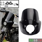 For Harley Dyna Street Bob FXDB 2006-2017 Headlight Fairing Windshield Kit