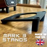 Ruark MR1 MK3 Speaker Stands 13 Degree Angled Stand Legs Riser Improve