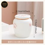 Ceramic Animal Commemorative Urn Dog Cat Model A