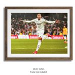 Kylian Mbappe Hand Signed Real Madrid 16x12 " Photo Verified COA & PSA APPROVED