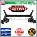 Heavy Duty  Rear Axle for Fiat Panda 03- 4MM Thick spring pan NOT 4X4/100HP/4WD