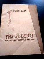 Vtg 1946 Victor Herbert "GYPSY LADY'Wright &Forrest,Helena Bliss FLOP Playbill