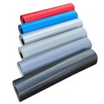 Heavy Duty Checker PVC Vinyl Flooring Matting Garage Work Gym Van 3.2mm Thick