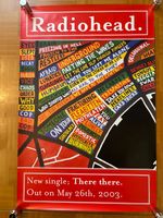Radiohead / There,there 2003 UK Original Promo Poster 20x30in 508x760mmm