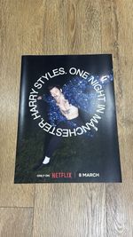 Harry Styles One Night Only ONO Manchester Netflix A3 Poster Print Rare Merch