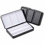 Empty Watercolor Palette With Full/Half pans Metal Empty watercolor Tin Palette