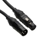 STAGE READY XLR 3 pin Microphone Lead Male to Female Mic Cable 1m/2m/3m/6m Lot