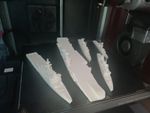 1:700 FALKLANDS SHIP BUNDLE - T SHIPS - 3D Printed PLA