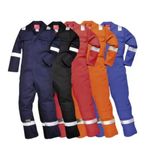 Portwest Bizweld Iona Flame Resistant Coverall Boiler Suit Welding Knee Pad BIZ5