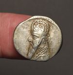 G53-32  PARTHIA. Mithradates II ("Mithradates the Great") . 121-91BC. AR Drachm