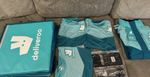 Deliveroo Full Delivery Rider Kit New Large Bag, Jacket, Shirt, Phone Mount.