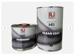 MATT 2K CLEAR COAT 1L + HARDENER 0.5L /  1.5L KIT RJ PRODUCTS M11 LACQUER