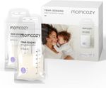 Momcozy Storage Bags 120 PCS, Temp-Sensing Discoloration Breastmilk Storing Bags