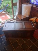Vintage  Ottoman / Toybox / Blanket Box 106 X 45 X H52 Cm 