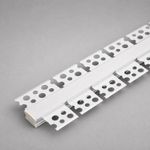 LEDBRITE ALP5213 Flexible Plaster In LED Aluminium Profile 2m 52 x 13mm Opal