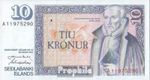 Iceland Pick-number: 48a signature 43 bankfrisch 1981 10 Kronur