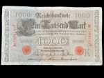 1910 Germany 1000 Mark Pre WWI WWII Banknote World Paper Money Kaiser Reich