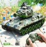 1:24 RC Battle Tank 2.4G Remote Control Toys Car Water Bomb Model Vehicle Gift