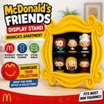 McDonald's Friends Display Stand For Figurines Collection - Monica's Apartment