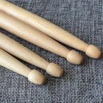 Maple Drum Sticks Wooden Drumsticks Practice Percussion Drum Stick Pair