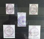 GB POSTAL FISCALS FINE USED COLLECTION