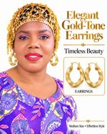 ELEGANT GOLD TONE EARRINGS