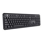 Trust TK-350 Wireless Silent Keyboard , RF 2.4 GHz, Spill-resistant 2x AA Batter