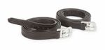 Shires Velociti Gara Easy Care Stirrup Leathers | Black, Havana | 5 Sizes