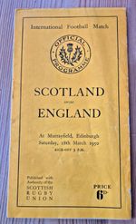 1950  Scotland v England