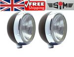 Ford Escort Mk1 Mk2 RS Rally SIM 9" Spotlamps Spotlights CIBIE Super Oscar Repli