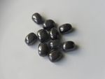 Beads Hematite 10 chunky nugget for jewellery Making 18 mm x 8  mm Charcoal Grey
