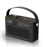 Roxel RDR-40 DAB/DAB+ Digital & FM Radio Portable Wireless Speaker Alarm - Black