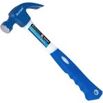 BlueSpot 8oz Fiberglass Claw Hammer Vibration Reducing Handle Carpentry Tool