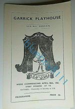 Garrick Playhouse Altrincham Apr 28th 1941 programme "Brontes Of Haworth  " 