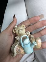 Enesco Cherished Teddies Birthstone 12pc Mini Resin Bear Figurines 1993